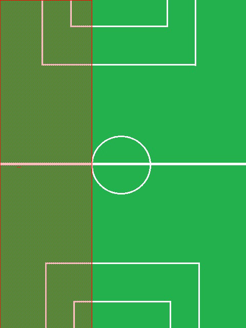 Wing playing area